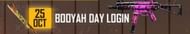 Booyah Day Login rewards